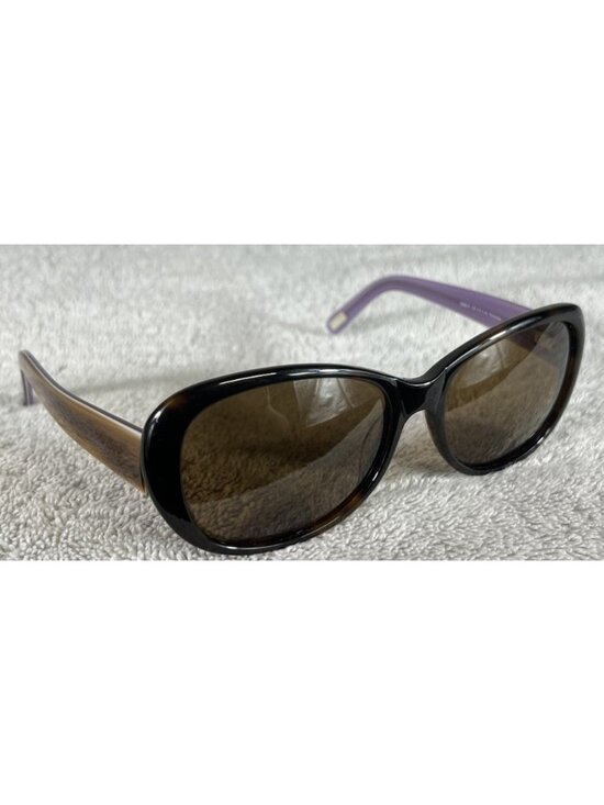 Ono OS011 Tortoise Purple Women’s Oval Round Polarized Sunglasses 57-17-135 main image 7